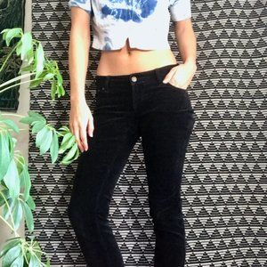 🪲3/30$ Black velvet lo-rise